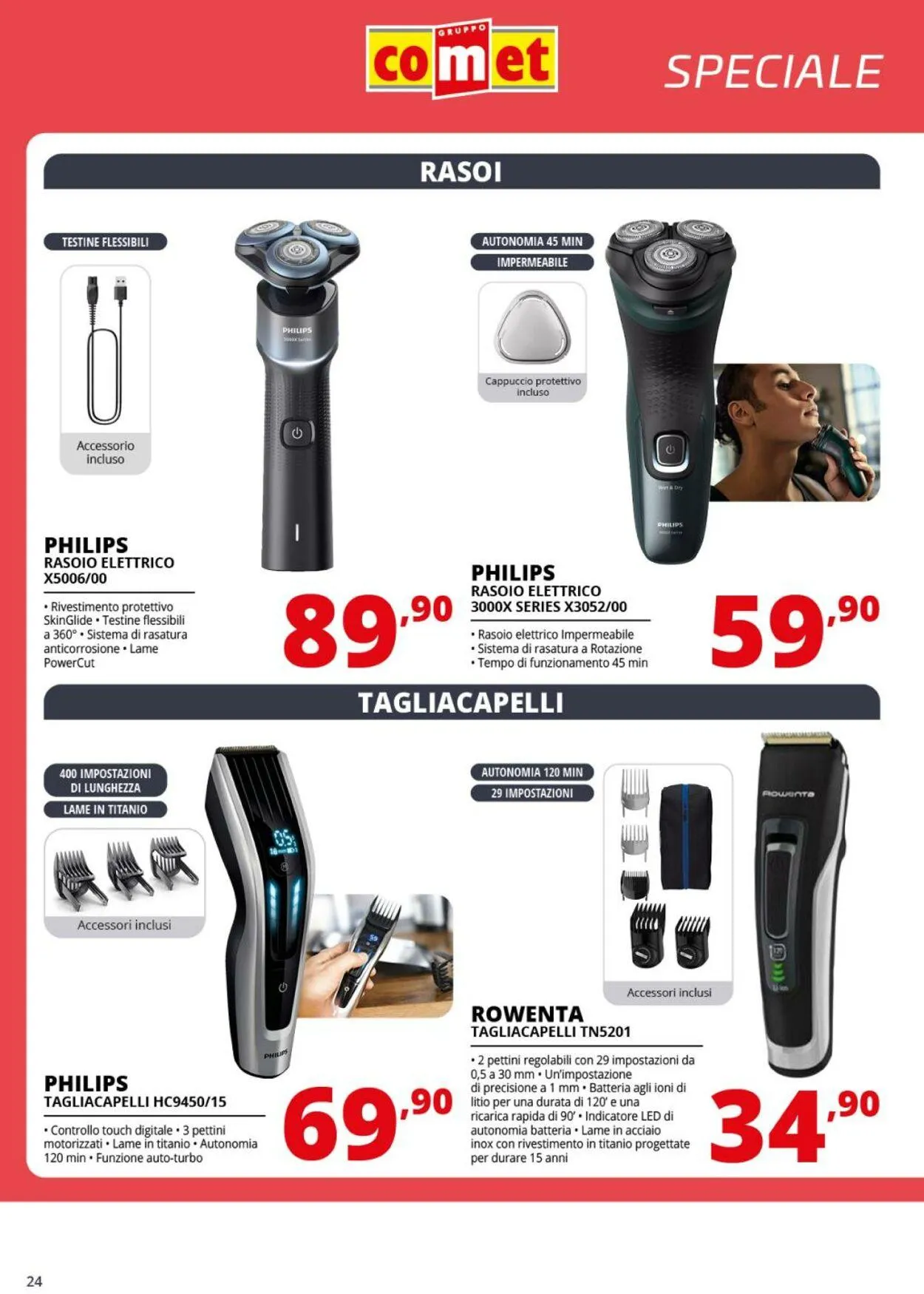 Comet Volantino attuale da 6 giugno a 18 giugno di 2025 - Pagina del volantino 24