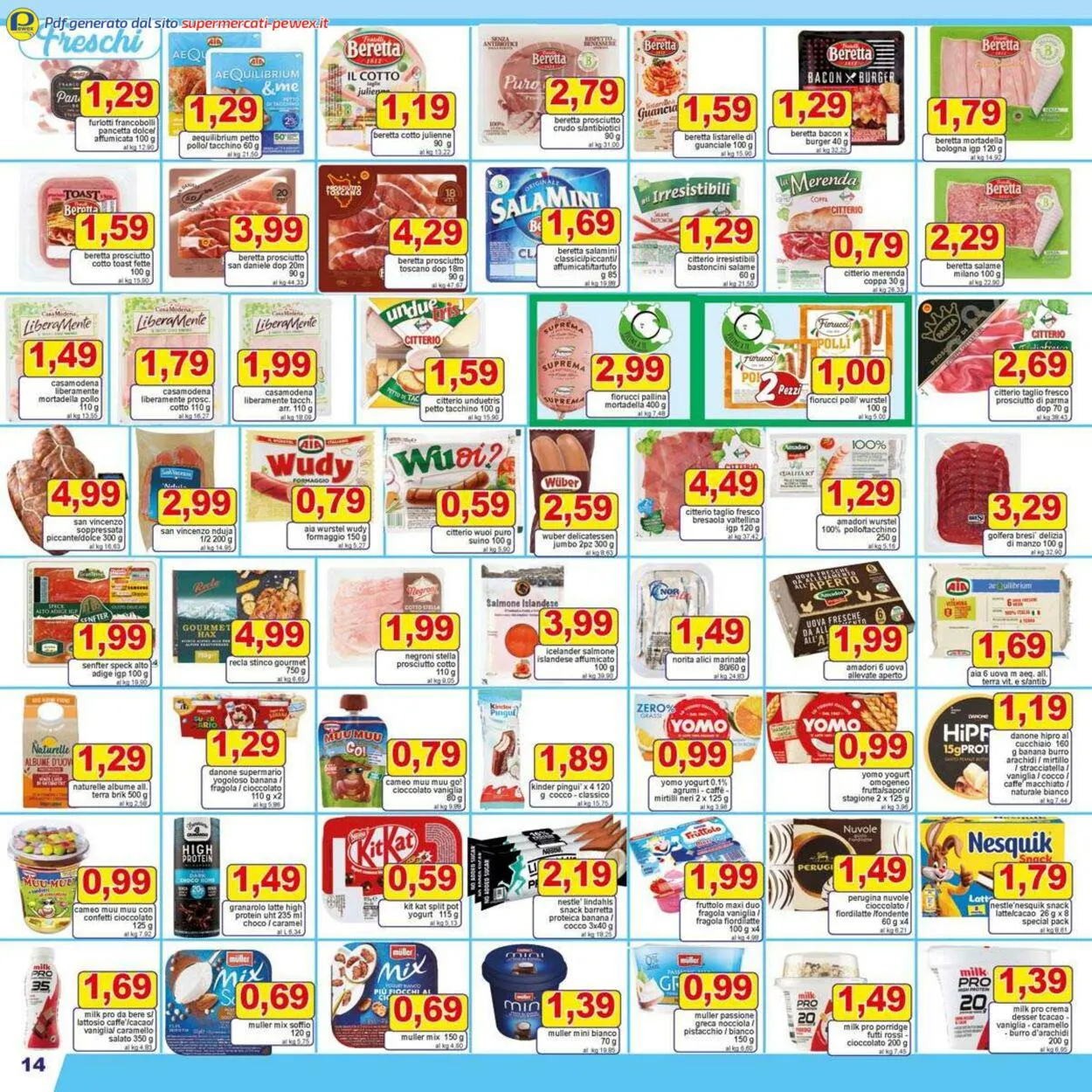 Pewex Volantino attuale da 8 agosto a 22 agosto di 2024 - Pagina del volantino 14
