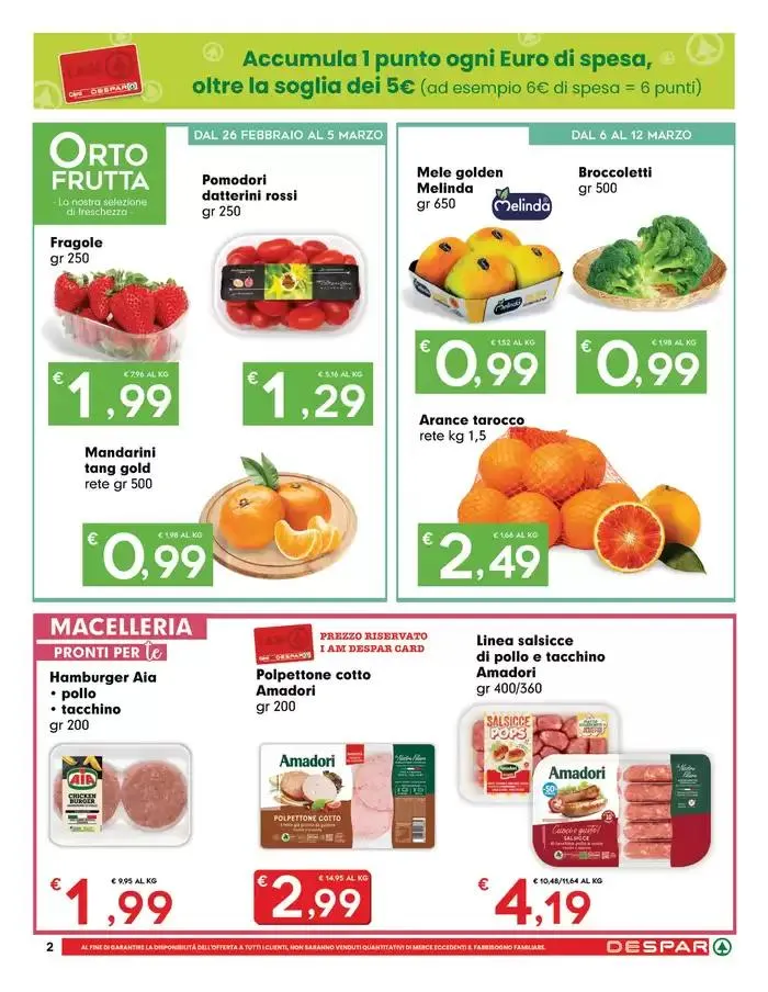 Nuova apertura da 26 febbraio a 12 marzo di 2025 - Pagina del volantino 2