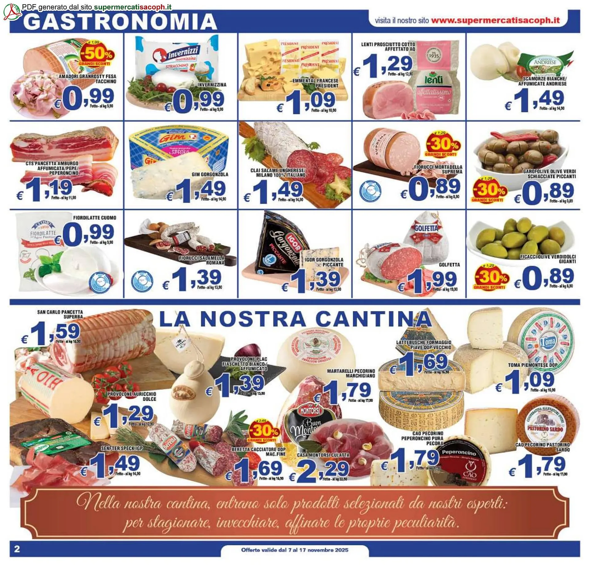 Volantino Sacoph da 7 novembre a 17 novembre di 2025 - Pagina del volantino 2