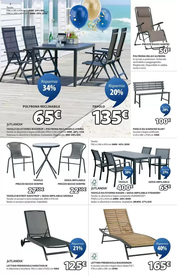Festeggiamo 100 negozi in Italia da 3 aprile a 30 aprile di 2025 - Pagina del volantino 6