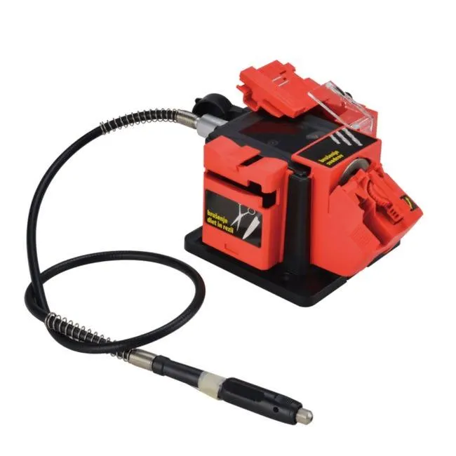 Macchina Affilatrice Multifunzioni Universale 65W : coltelli, forbici, punte, scalpelli, Tornio per Molatura Elettrico