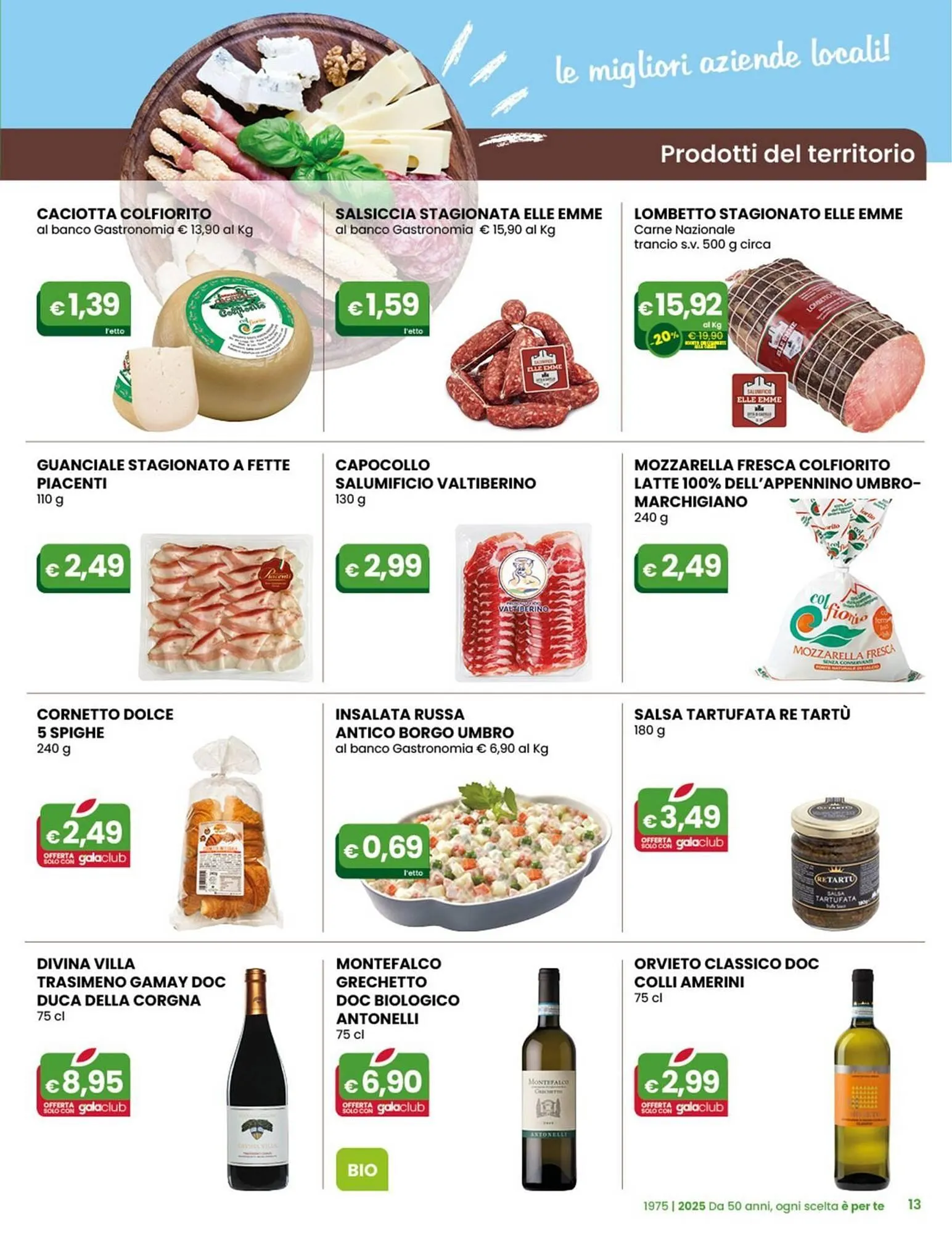 Volantino Gala Supermercati da 24 settembre a 7 ottobre di 2025 - Pagina del volantino 13