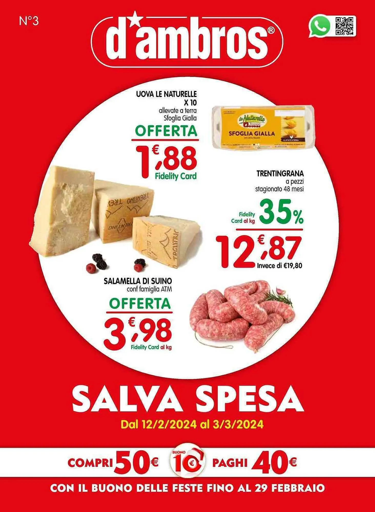 Volantino D'Ambros da 12 febbraio a 3 marzo di 2024 - Pagina del volantino 