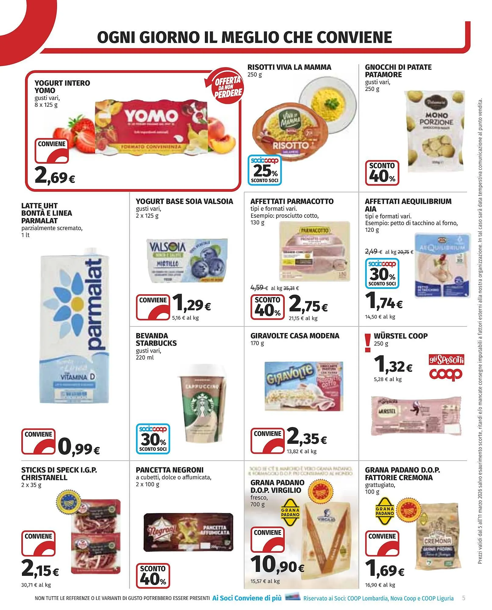 Volantino Coop da 5 marzo a 11 marzo di 2026 - Pagina del volantino 5