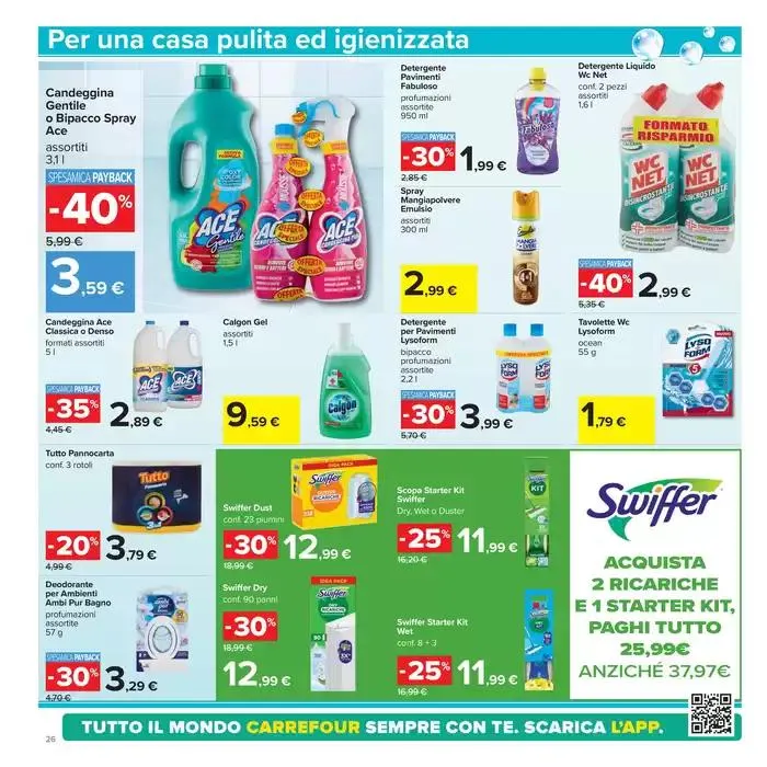 Sconti 30%40%50% da 25 marzo a 7 aprile di 2025 - Pagina del volantino 26