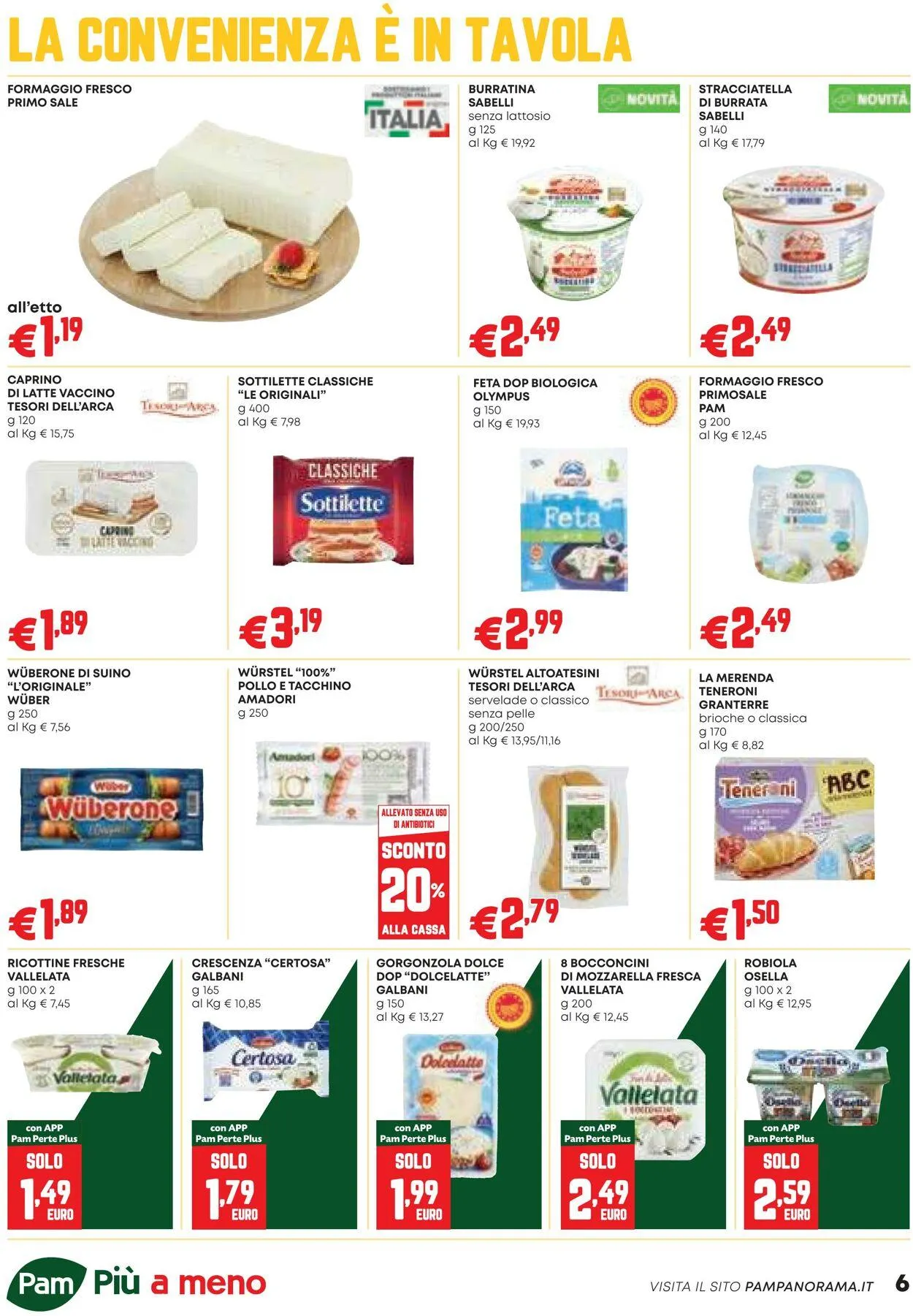 Pam Panorama Volantino attuale da 14 agosto a 28 agosto di 2025 - Pagina del volantino 6