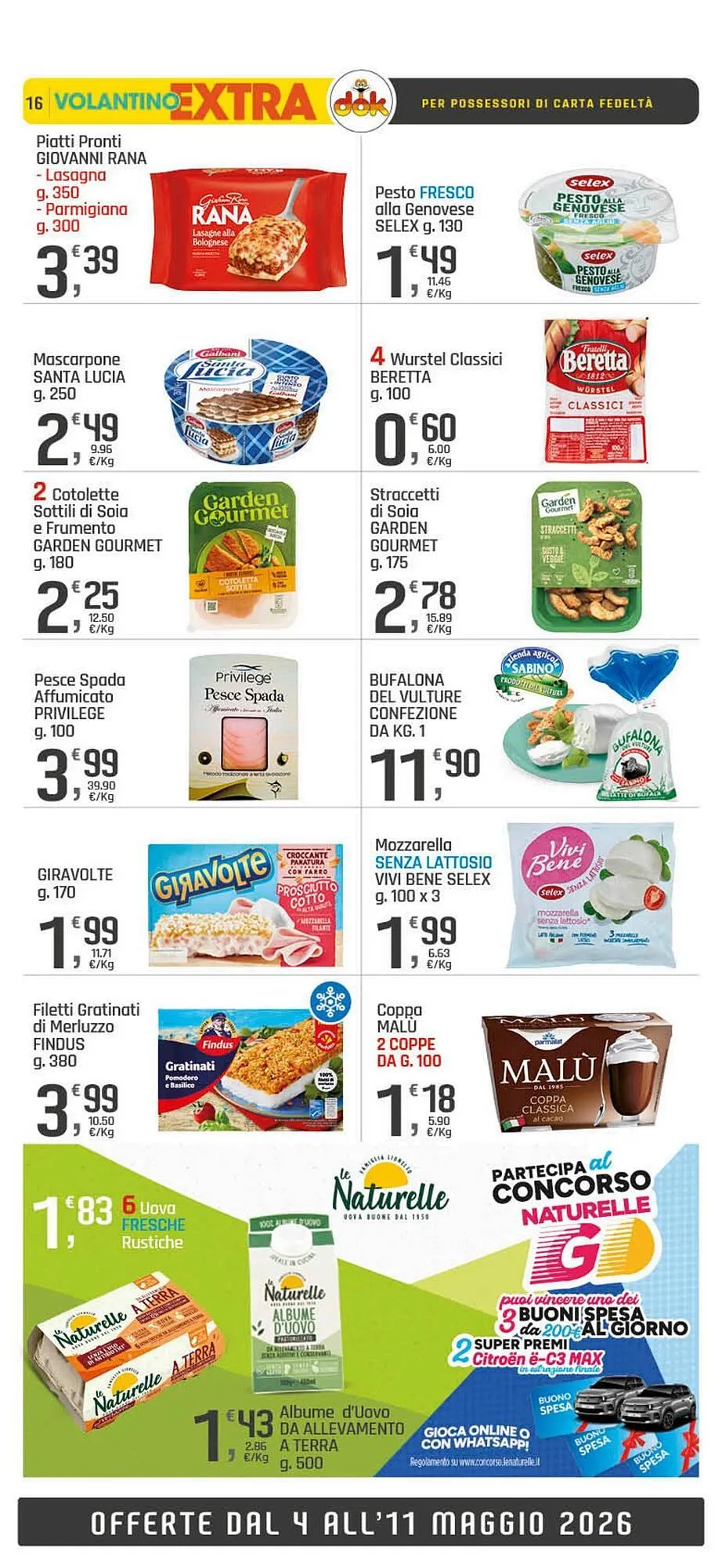 Volantino Supermercati Dok da 4 maggio a 11 maggio di 2026 - Pagina del volantino 16