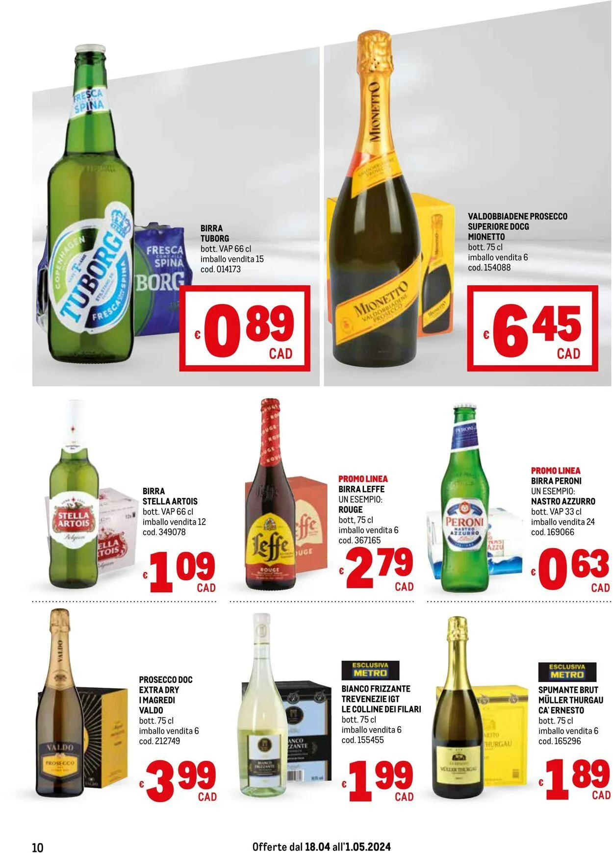Metro Volantino attuale da 17 dicembre a 31 dicembre di 2025 - Pagina del volantino 10
