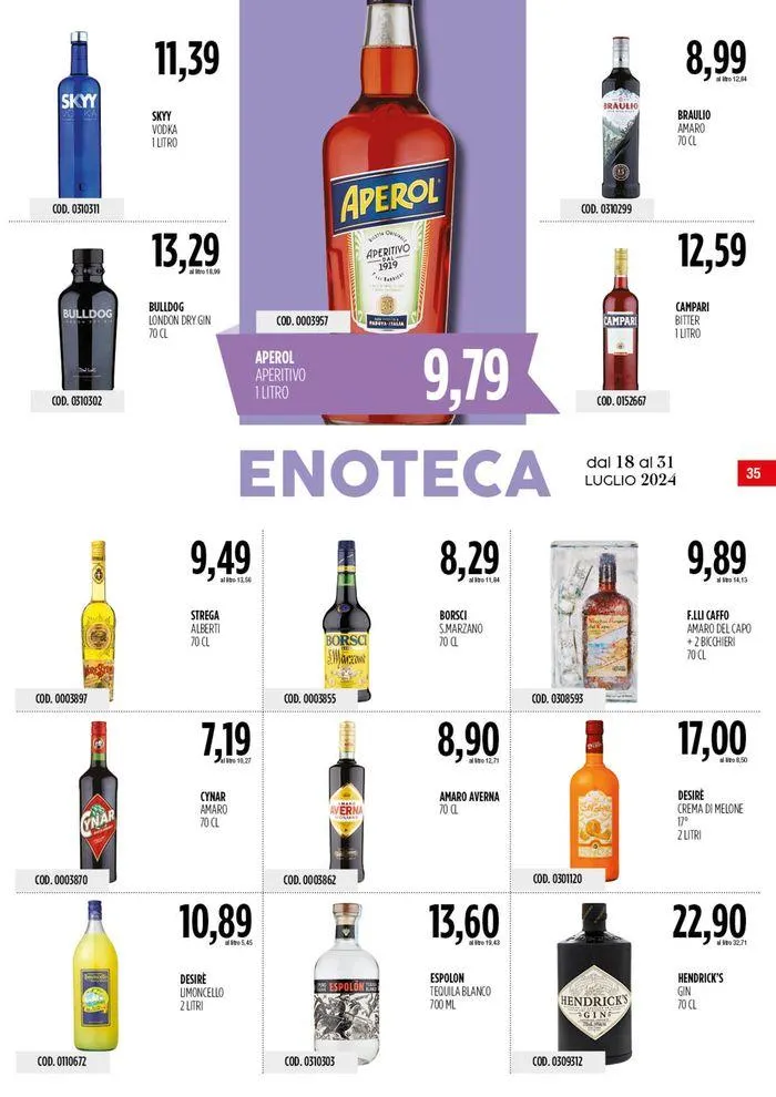 Carico Cash & Carry da 18 luglio a 31 luglio di 2024 - Pagina del volantino 35
