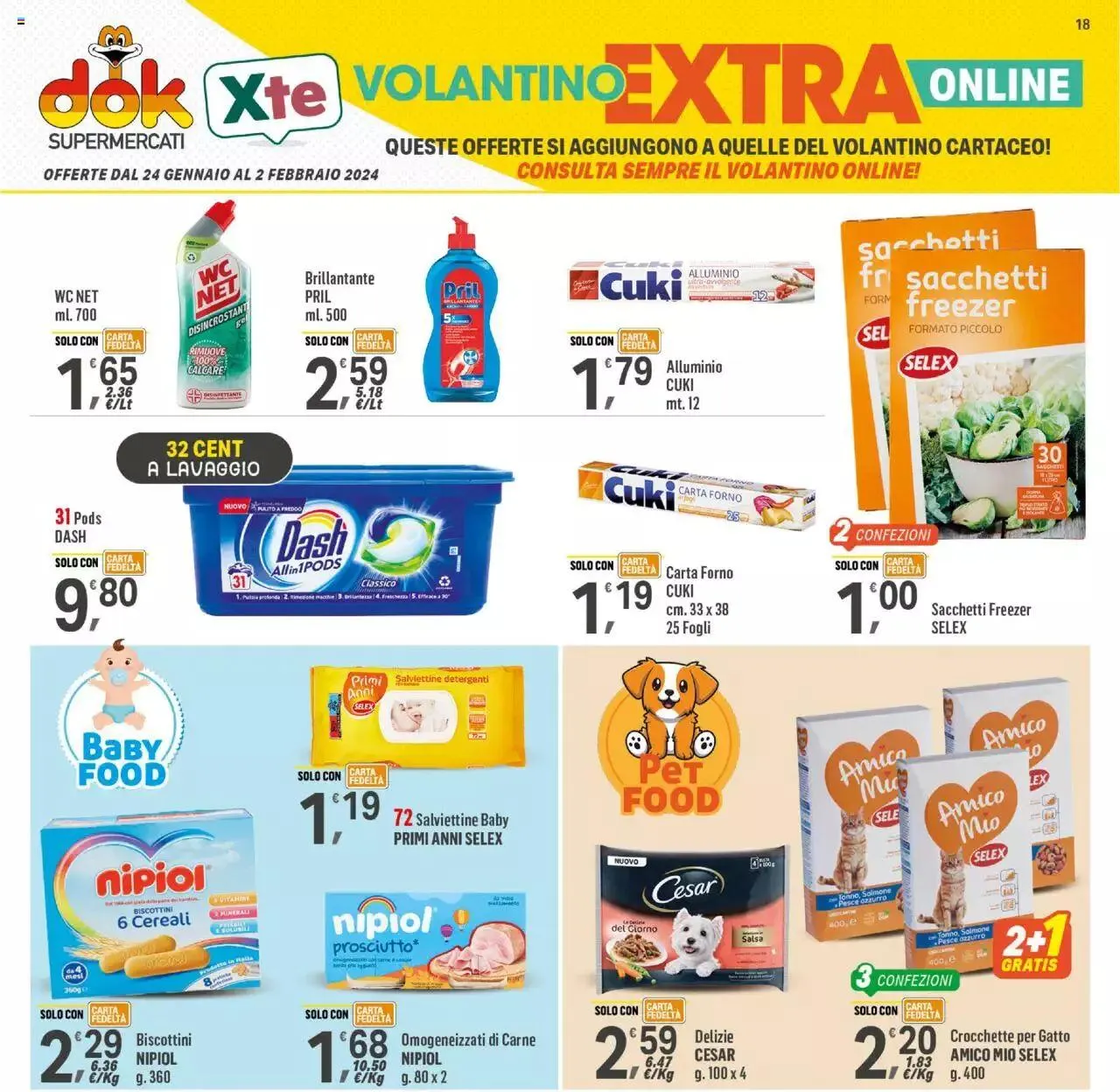 Volantino DOK da 24 gennaio a 2 febbraio di 2024 - Pagina del volantino 18