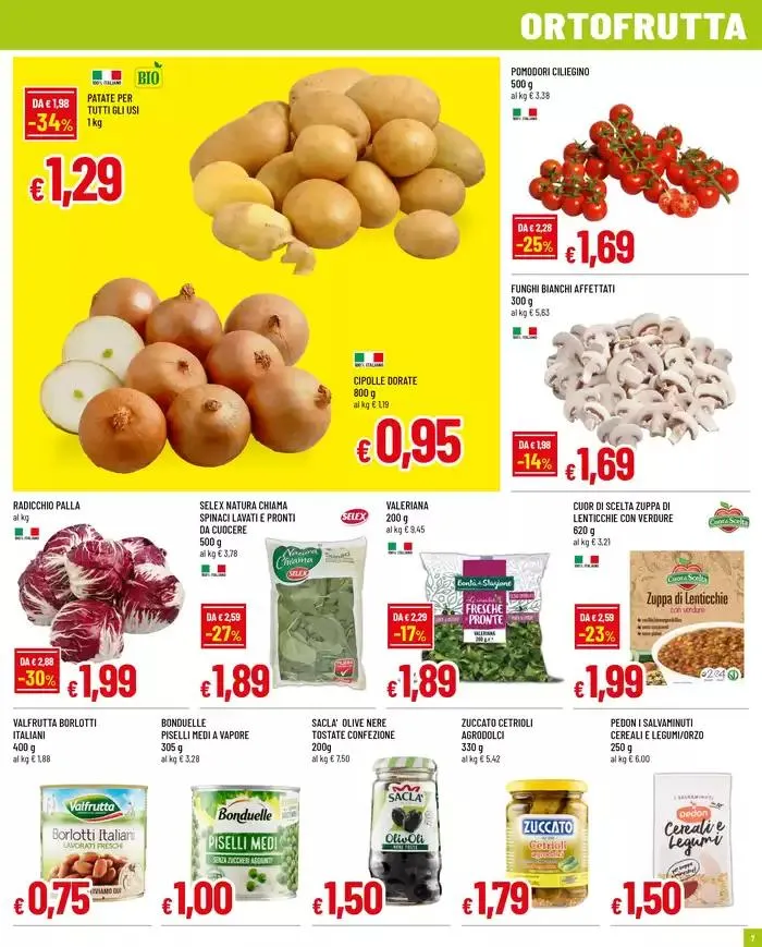 TANTI PRODOTTI A 1 - 2 - 3 € da 6 febbraio a 19 febbraio di 2025 - Pagina del volantino 7