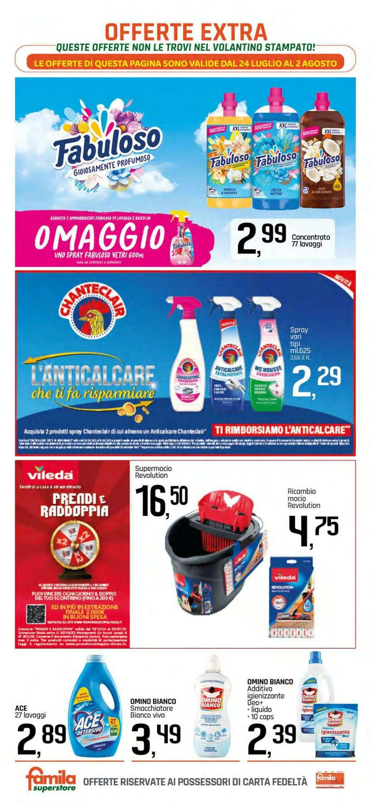 Famila Volantino attuale da 24 luglio a 2 agosto di 2025 - Pagina del volantino 23
