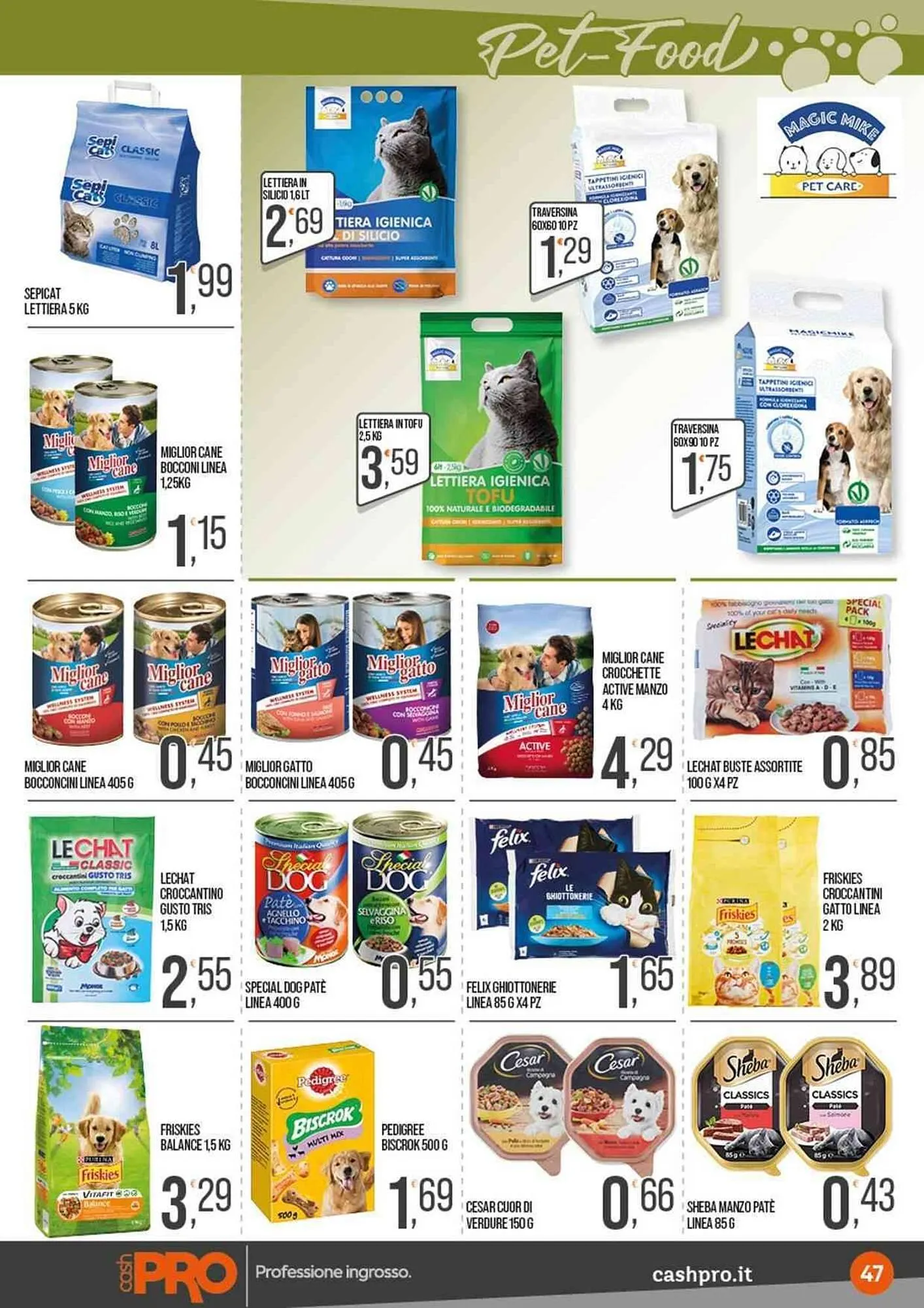 Volantino Cash pro da 7 luglio a 20 luglio di 2025 - Pagina del volantino 47