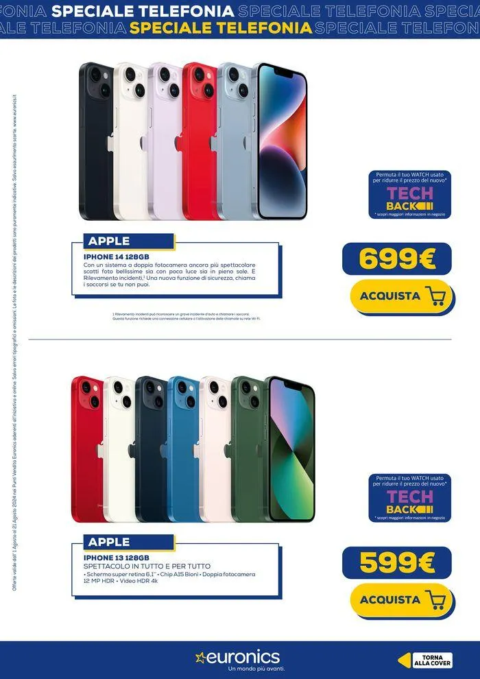 Speciale Telefonia da 7 agosto a 21 agosto di 2024 - Pagina del volantino 2