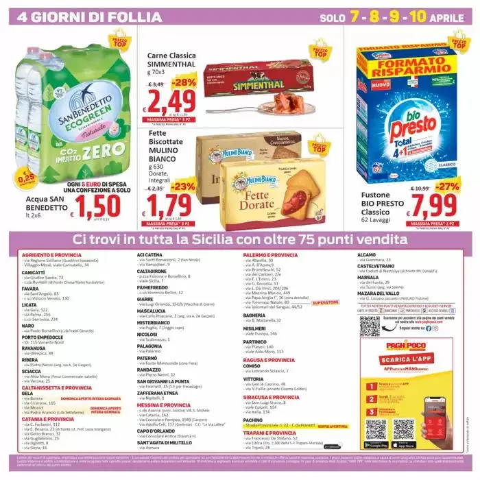 Primavera nell'aria da 1 aprile a 10 aprile di 2025 - Pagina del volantino 20