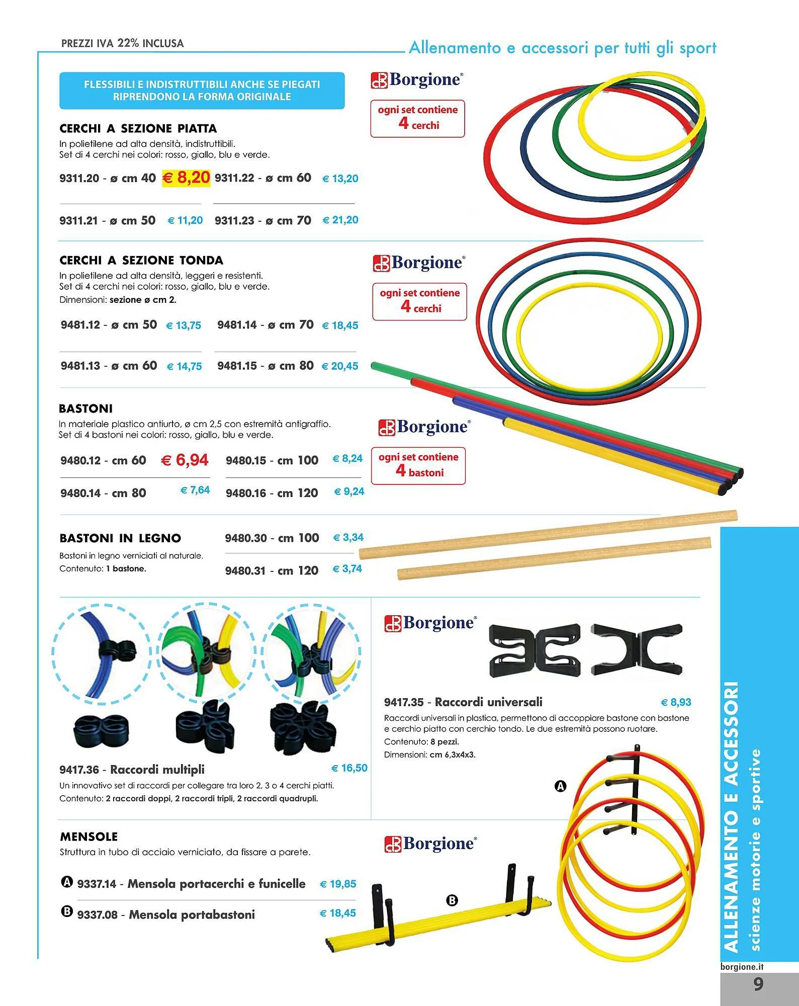 Volantino Borgione Sport da 18 gennaio a 28 dicembre di 2024 - Pagina del volantino 9