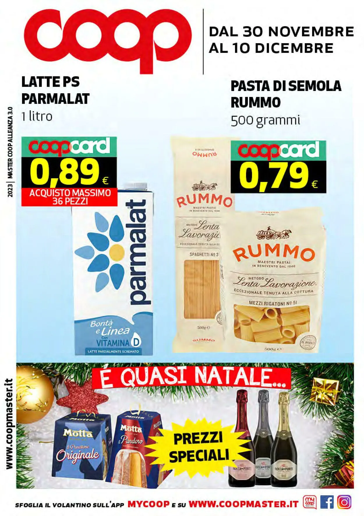 Coop Volantino attuale da 30 novembre a 10 dicembre di 2023 - Pagina del volantino 1