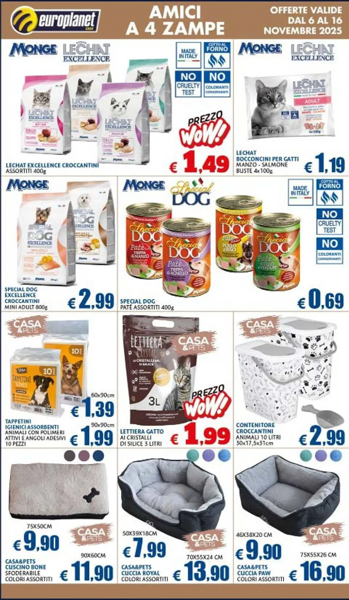 Volantino Europlanet Casa da 6 novembre a 16 novembre di 2025 - Pagina del volantino 16