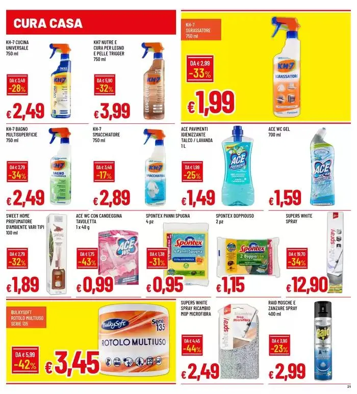 SCONTI FINO 50% da 15 maggio a 27 maggio di 2025 - Pagina del volantino 21