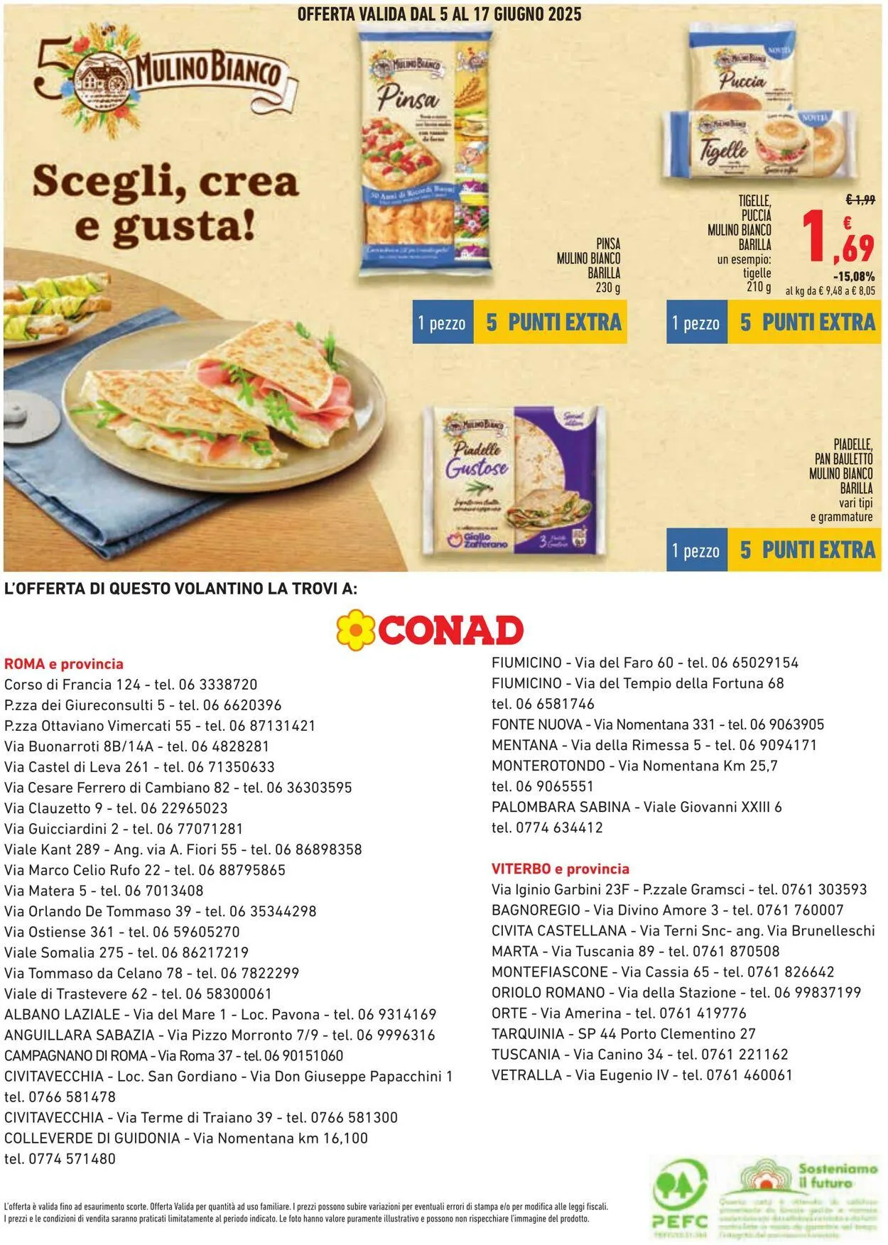 Conad - Roma Volantino attuale da 21 maggio a 17 giugno di 2025 - Pagina del volantino 12