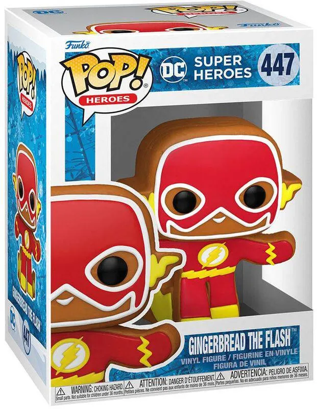 DC Christmas - Gingerbread The Flash vinyl figurine no. 447 | Funko Pop! | The Flash