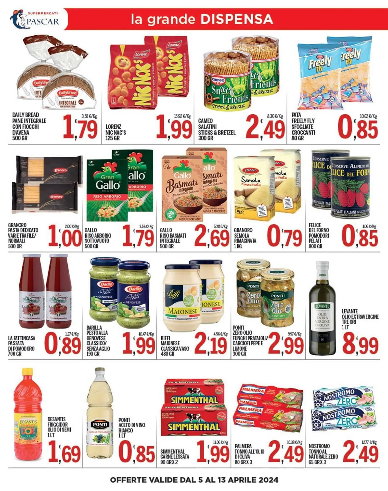 Volantino Gruppo Pascar da 5 aprile a 13 aprile di 2024 - Pagina del volantino 8