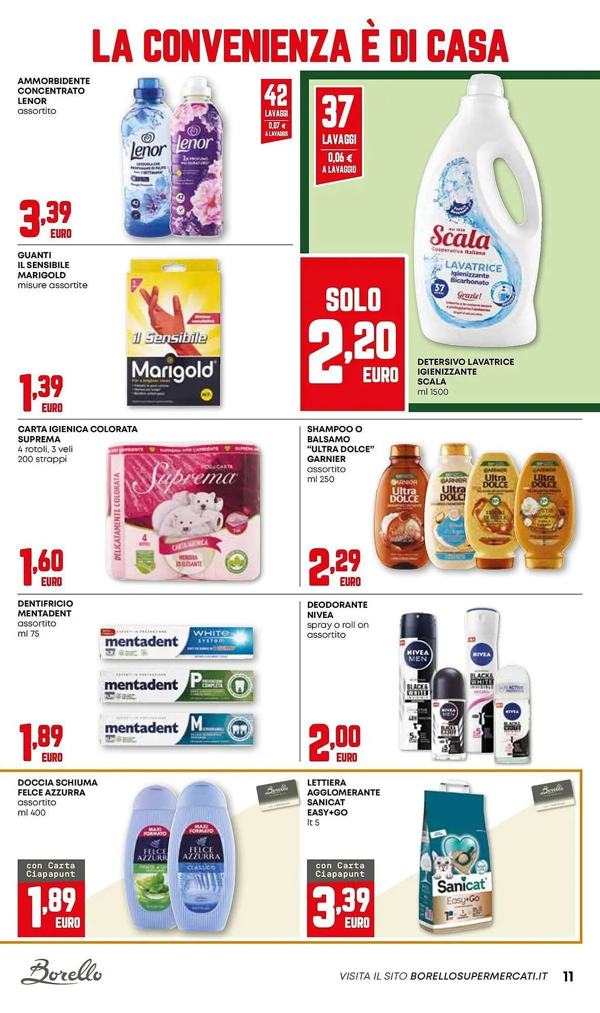 Volantino Borello Supermercati da 4 dicembre a 17 dicembre di 2025 - Pagina del volantino 11