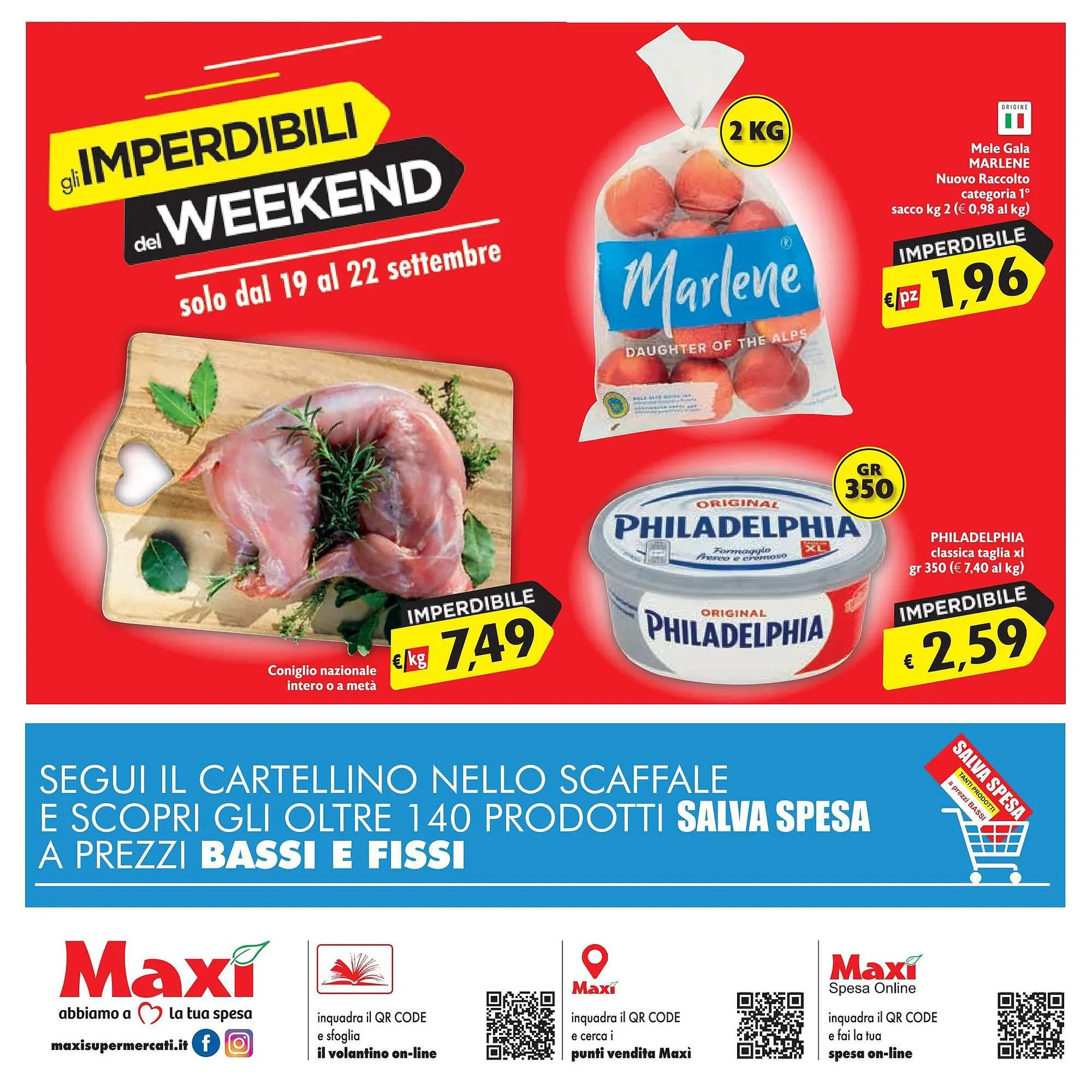 Volantino Maxi Supermercati da 10 settembre a 25 settembre di 2024 - Pagina del volantino 16