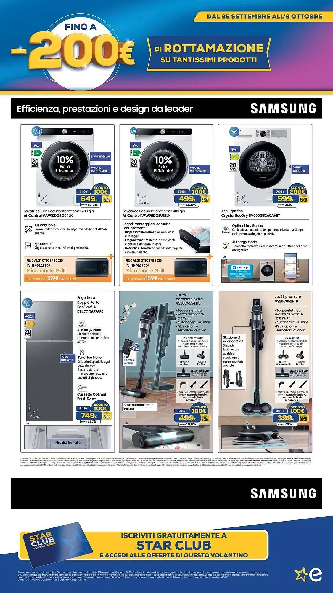 Volantino Euronics da 26 settembre a 8 ottobre di 2025 - Pagina del volantino 7
