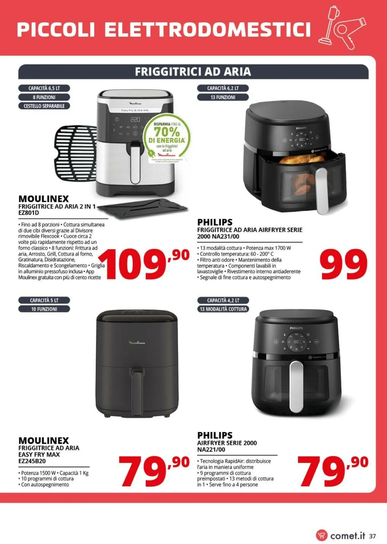 Comet Volantino attuale da 1 agosto a 20 agosto di 2025 - Pagina del volantino 37