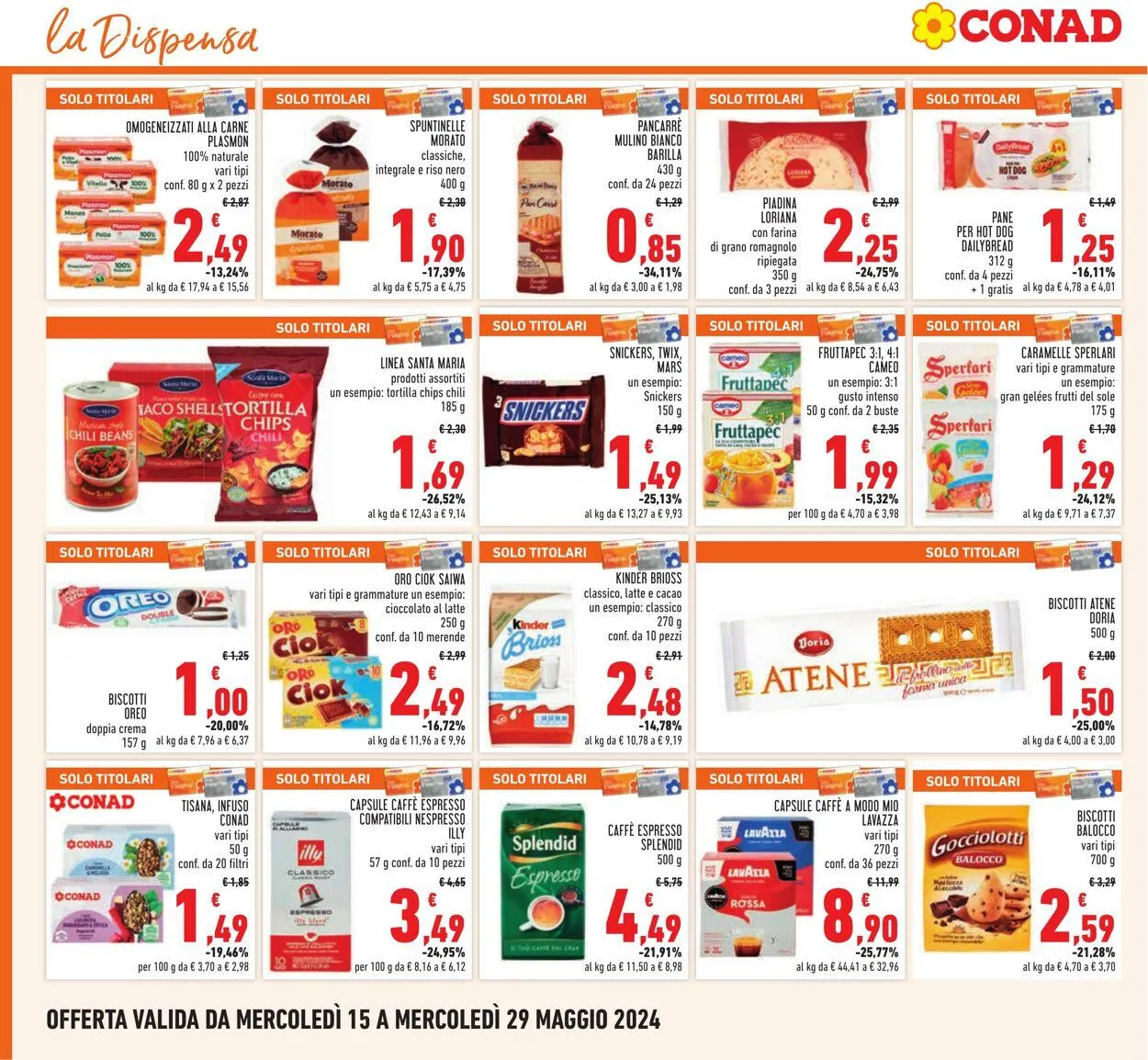 Conad - Roma Volantino attuale da 15 maggio a 29 maggio di 2024 - Pagina del volantino 20