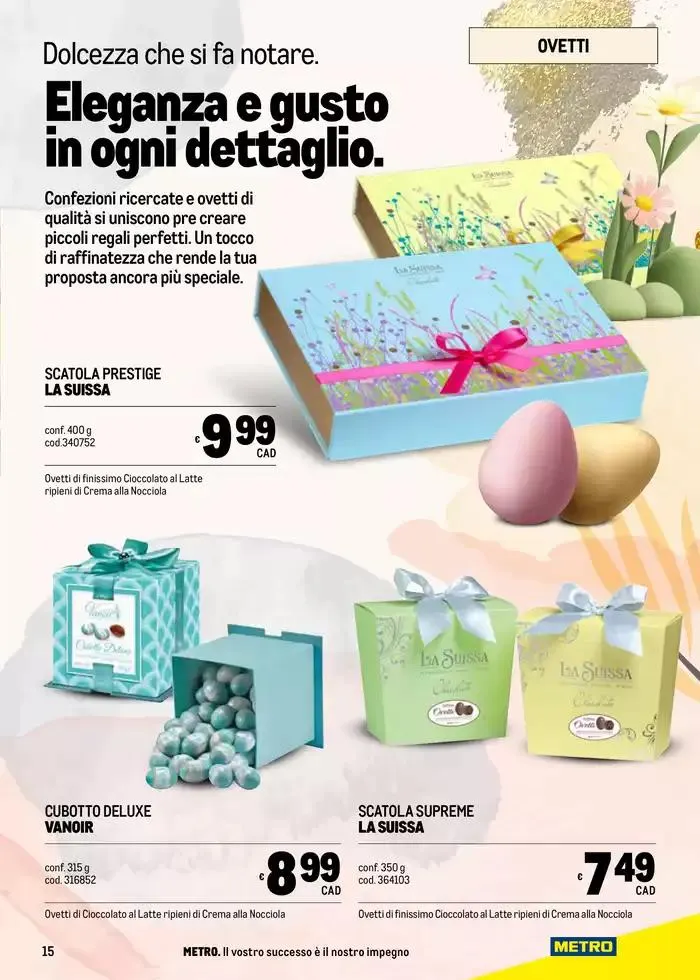 Catalogo Pasqua da 31 marzo a 19 aprile di 2025 - Pagina del volantino 15
