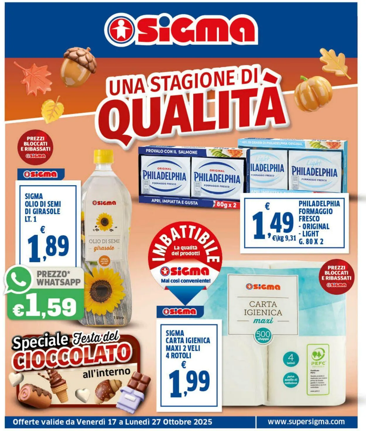 Sigma - Roma Volantino attuale da 16 ottobre a 27 ottobre di 2025 - Pagina del volantino 1