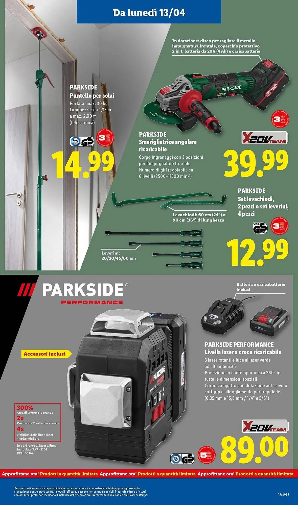 Volantino Lidl da 9 aprile a 15 aprile di 2026 - Pagina del volantino 35