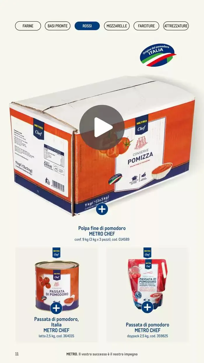 Catalogo Pizza And Gourmet 2025 da 9 maggio a 8 maggio di 2026 - Pagina del volantino 11