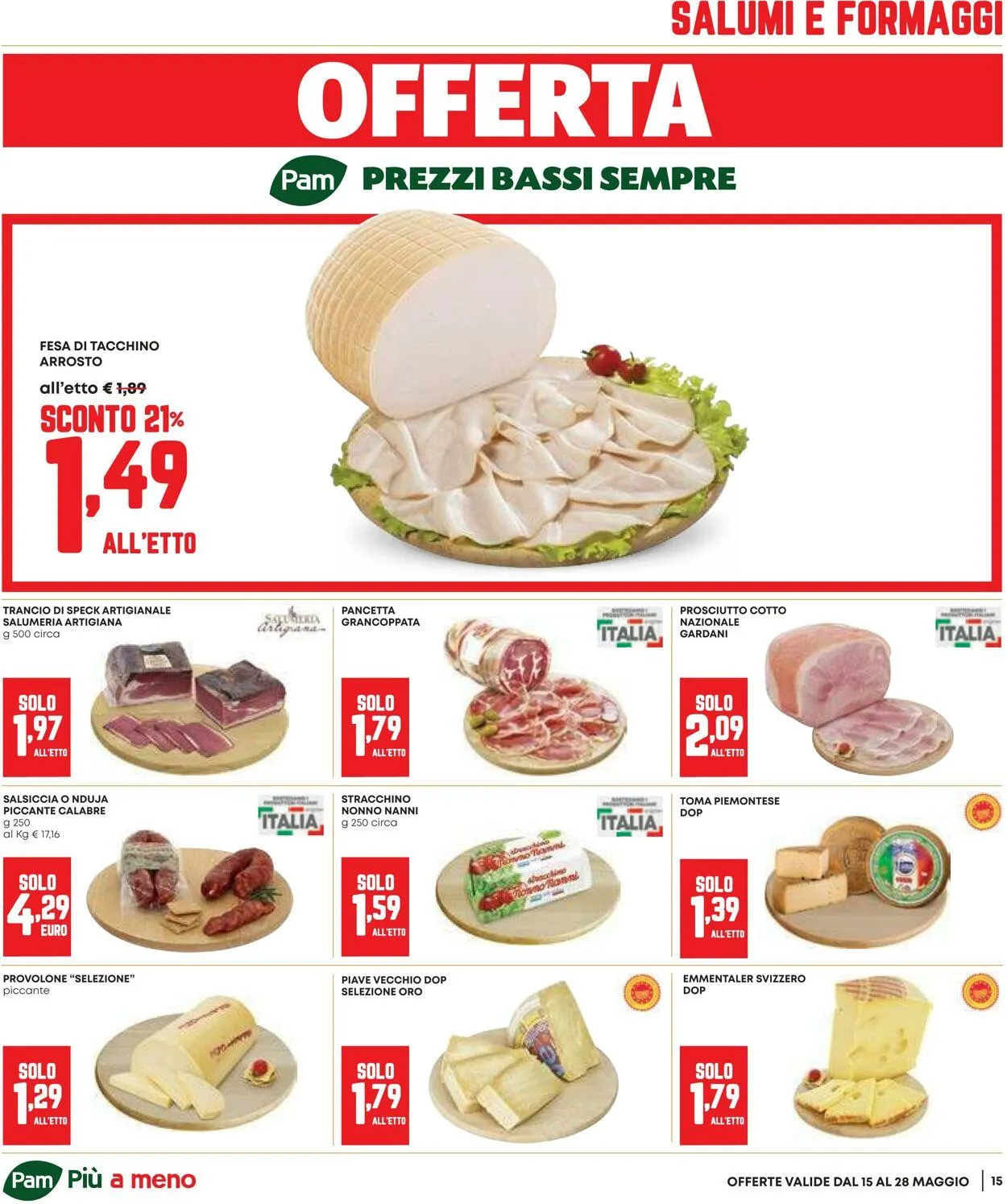 Pam Panorama Volantino attuale da 14 agosto a 28 agosto di 2025 - Pagina del volantino 15