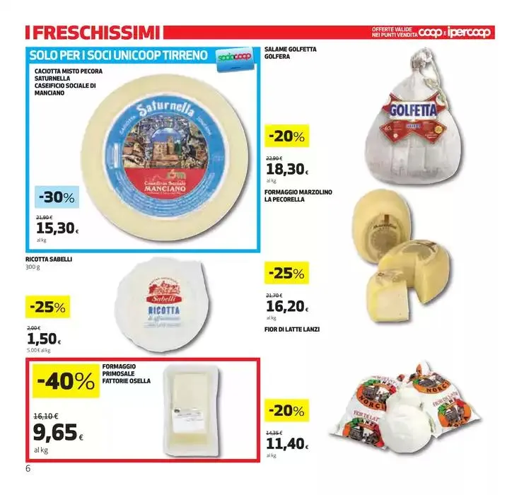 Sconti fino al 50% da 27 marzo a 9 aprile di 2025 - Pagina del volantino 6