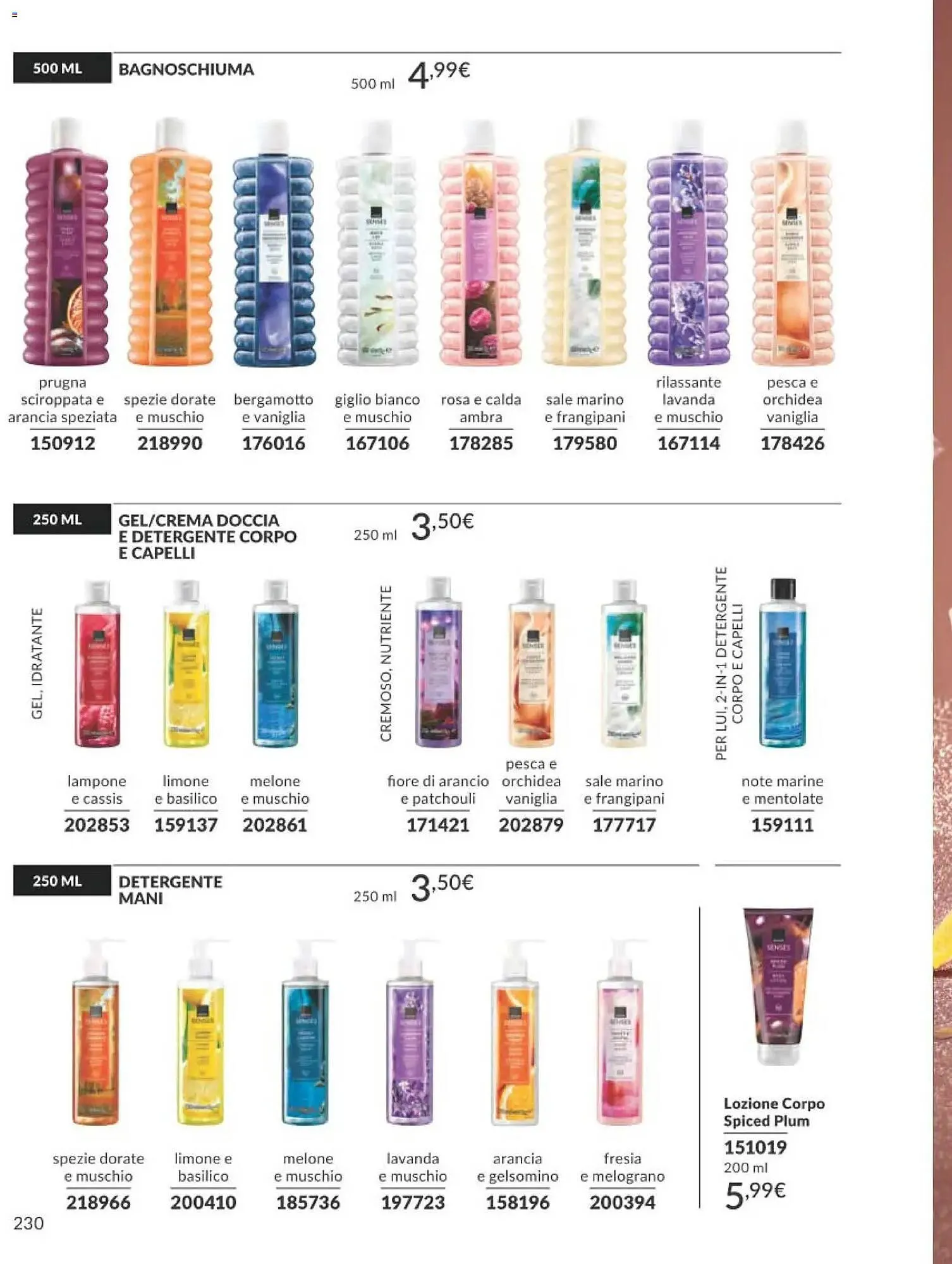 Catalogo Avon da 1 dicembre a 30 dicembre di 2025 - Pagina del volantino 230