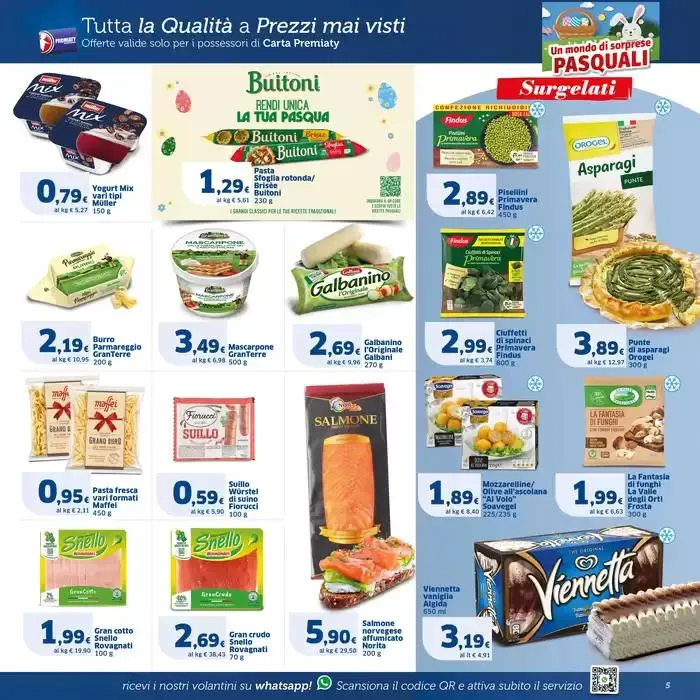 Un mondo di sorprese Pasquali da 15 aprile a 22 aprile di 2025 - Pagina del volantino 5