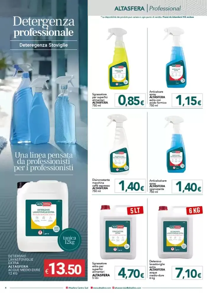 Detergenza professionale da 3 marzo a 30 marzo di 2025 - Pagina del volantino 4
