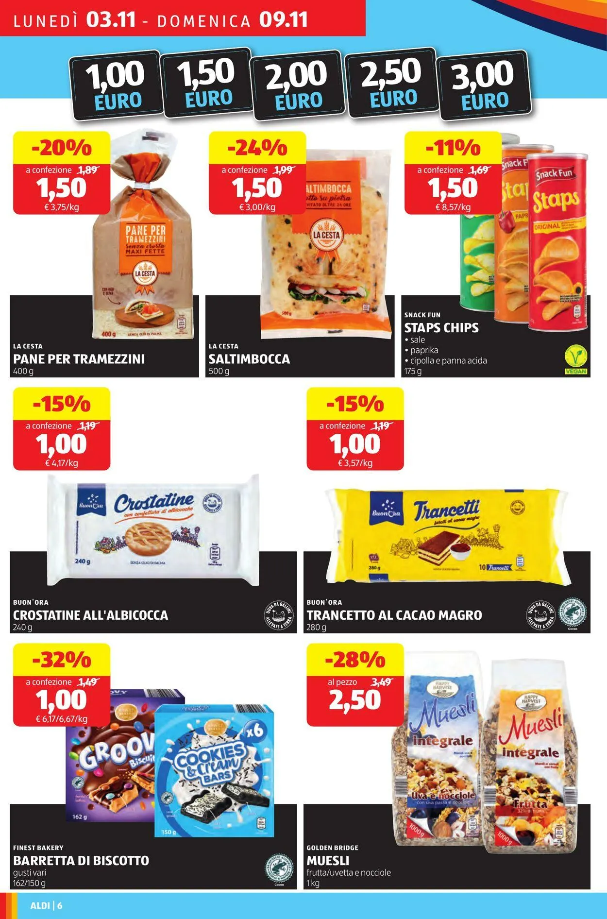 Aldi Volantino attuale da 3 novembre a 9 novembre di 2025 - Pagina del volantino 6