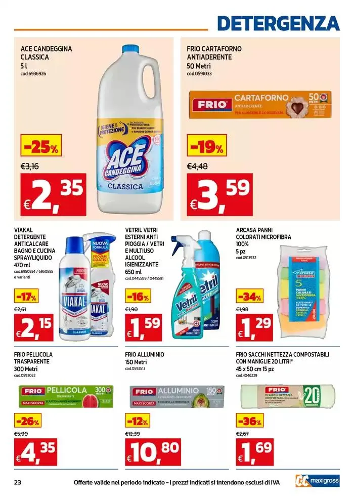 Promozioni, offerte per il tuo business da 5 maggio a 18 maggio di 2025 - Pagina del volantino 23
