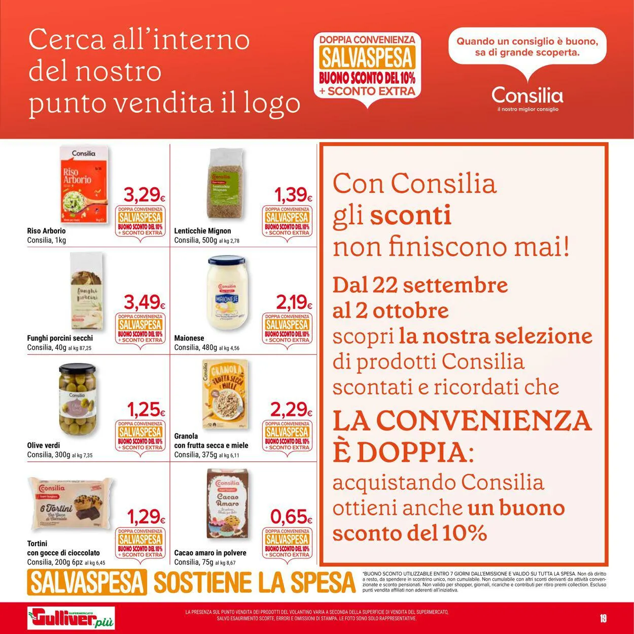 Gulliver da 22 settembre a 2 ottobre di 2023 - Pagina del volantino 19