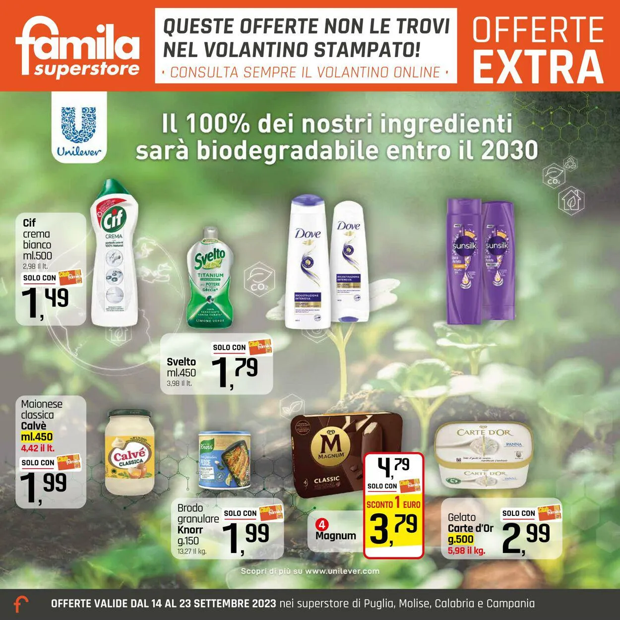 Famila Volantino attuale da 14 settembre a 23 settembre di 2023 - Pagina del volantino 27