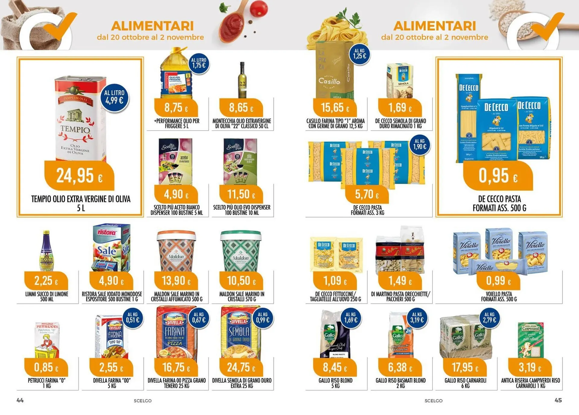 Volantino Scelgo da 20 ottobre a 2 novembre di 2025 - Pagina del volantino 23