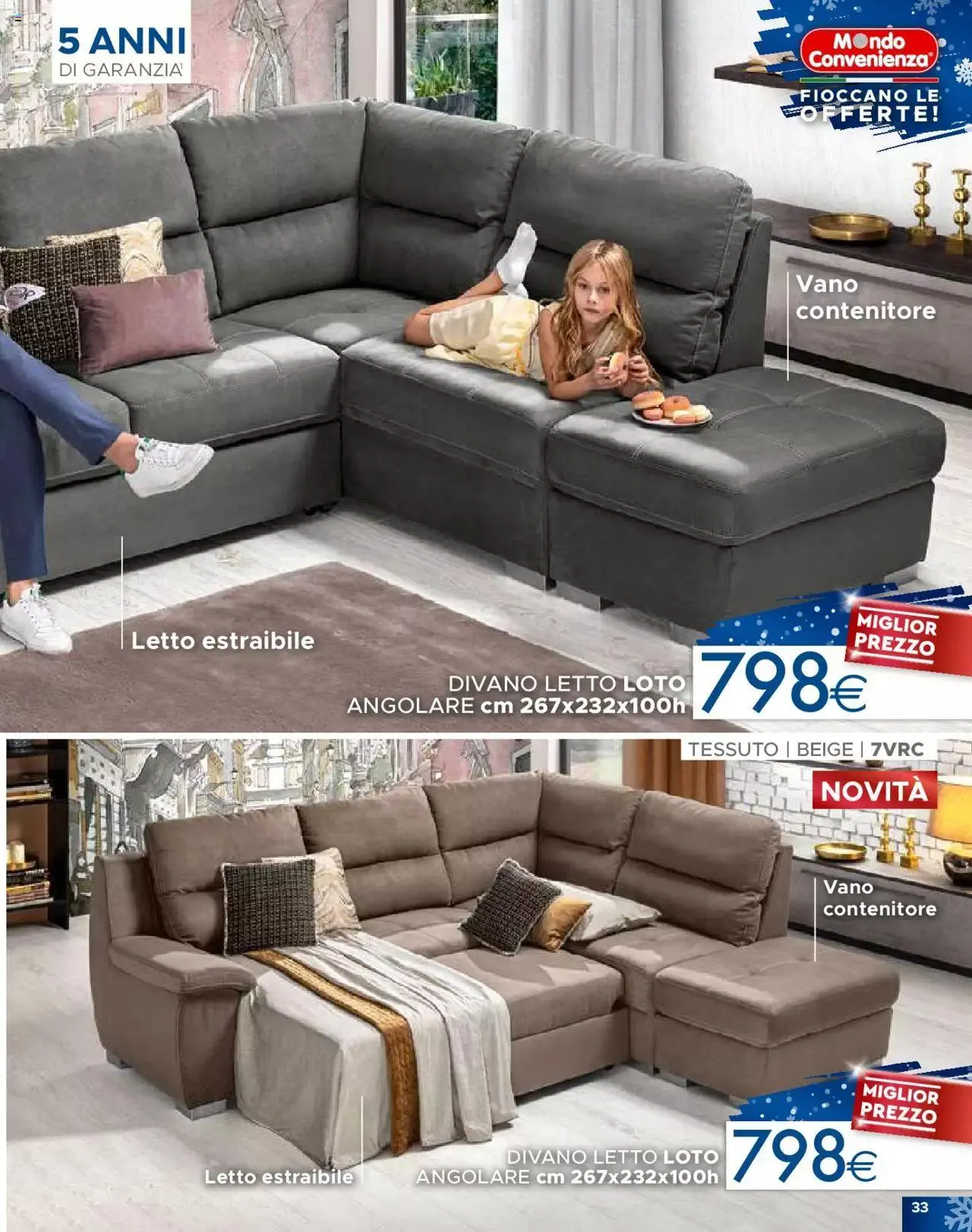 Mondo Convenienza - Catalogo Speciale Autunno da 1 novembre a 31 dicembre di 2023 - Pagina del volantino 35