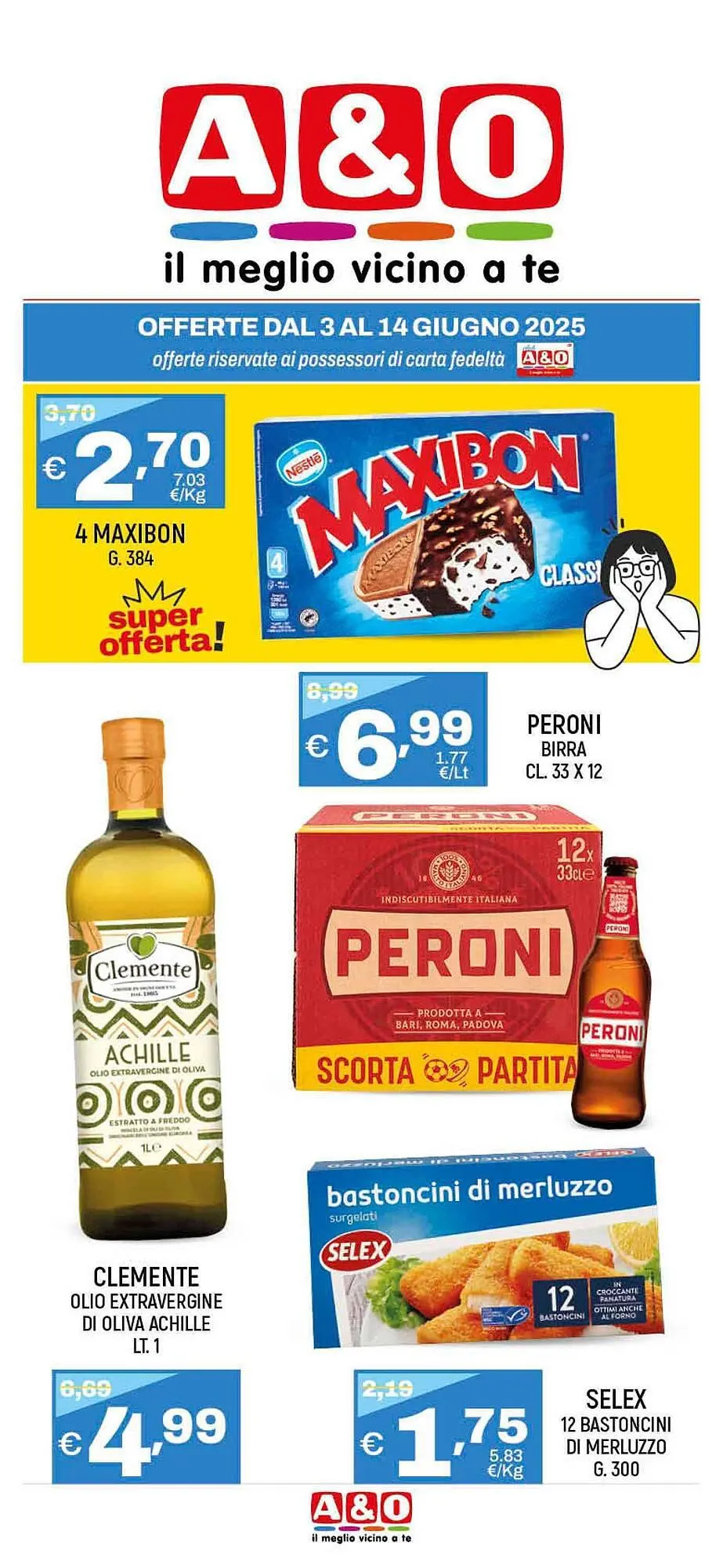 Volantino A&O da 3 giugno a 14 giugno di 2025 - Pagina del volantino 1