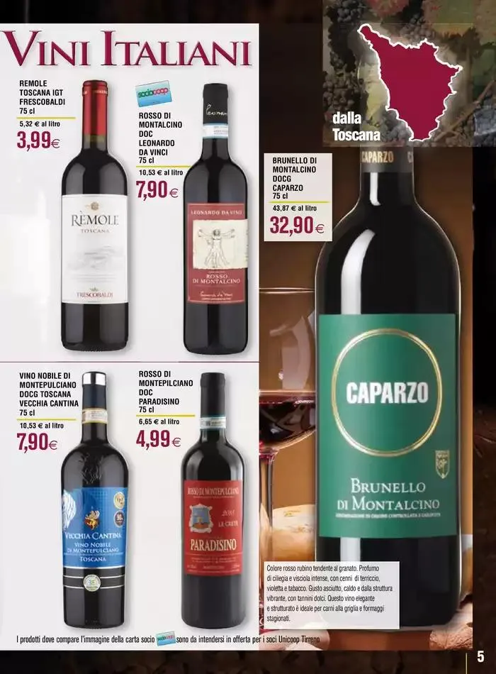 Selezione di vini italiani da 23 aprile a 21 maggio di 2025 - Pagina del volantino 5