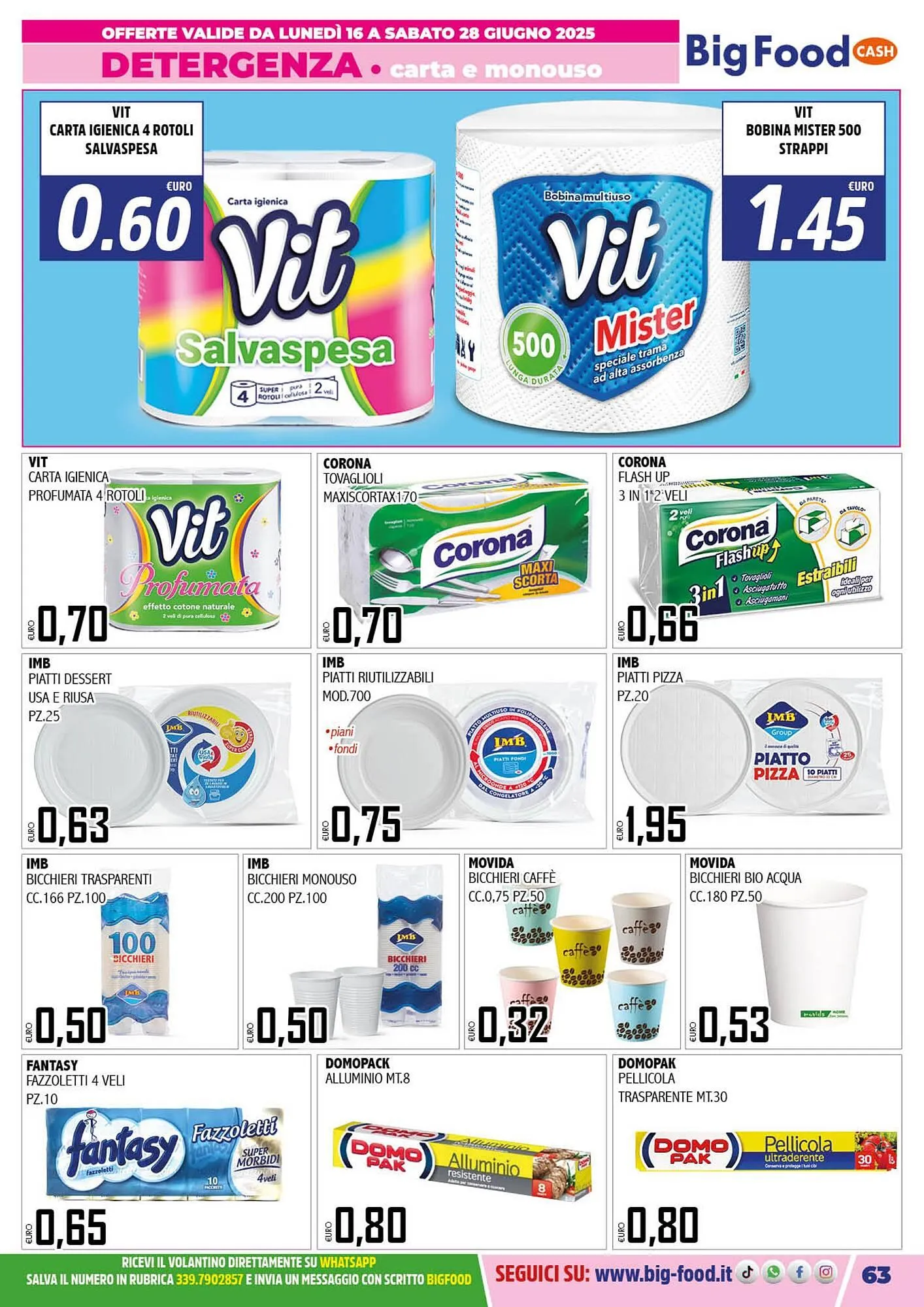 Volantino Big Food da 16 giugno a 28 giugno di 2025 - Pagina del volantino 55